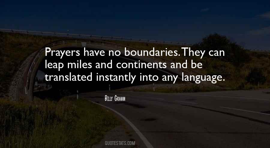 Quotes About No Boundaries #507748