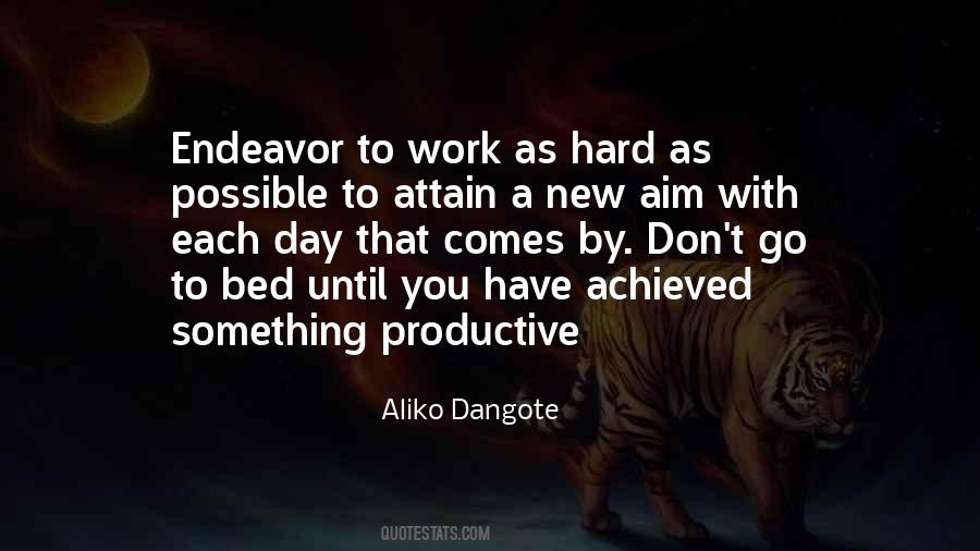 A Productive Day Quotes #1252724