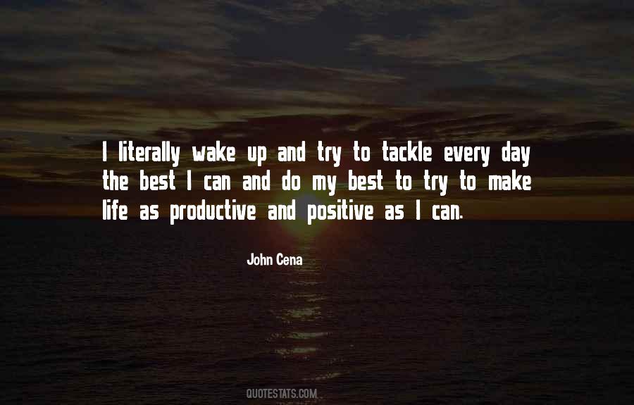 A Productive Day Quotes #803366