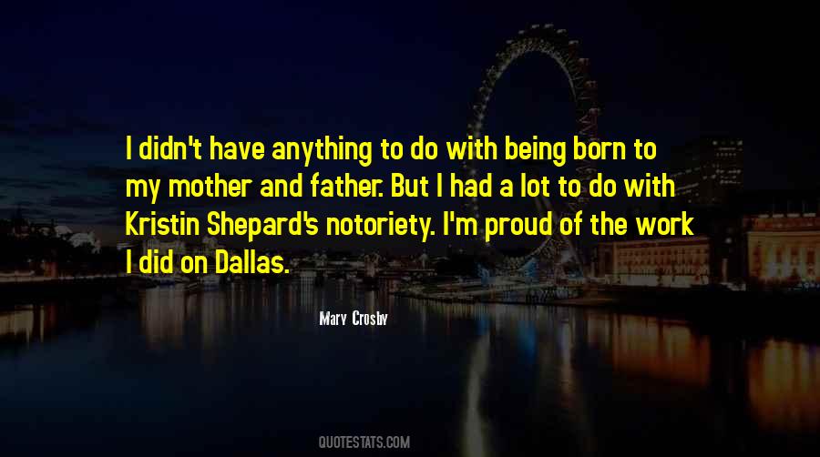 A Proud Mother Quotes #1011827