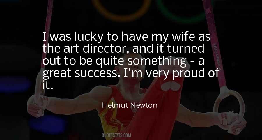 A Proud Wife Quotes #114716