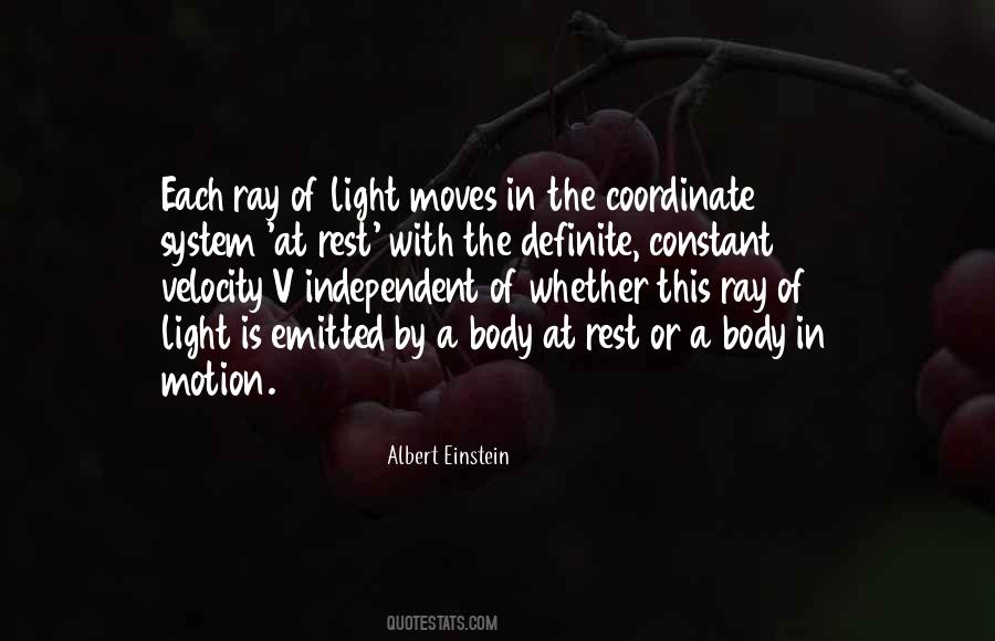 A Ray Of Light Quotes #1173710