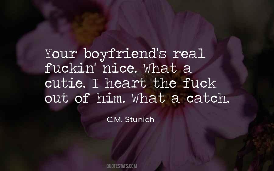 A Real Boyfriend Quotes #1755204