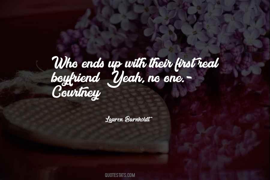 A Real Boyfriend Quotes #568514