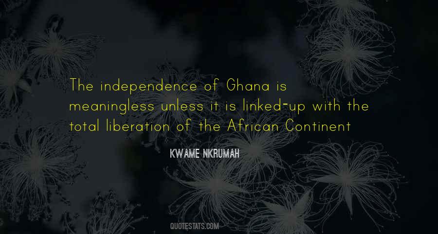 Quotes About Nkrumah #828990