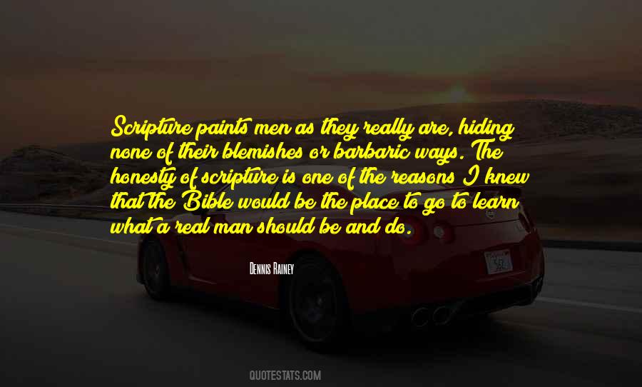 A Real Man Would Quotes #985930