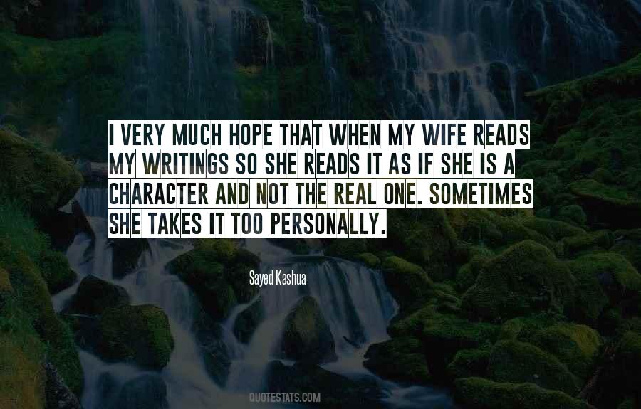 A Real Wife Quotes #658087
