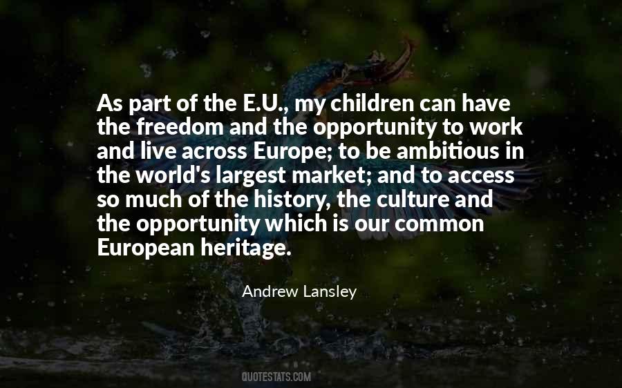 European Market Quotes #726775