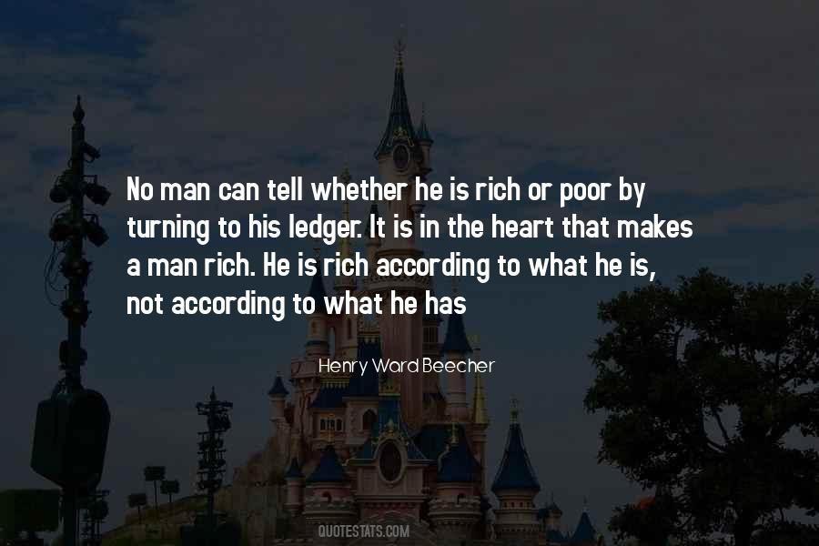 A Rich Heart Quotes #1848886