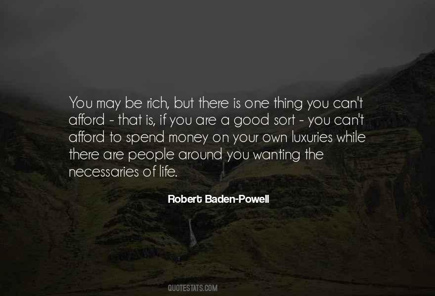 A Rich Life Quotes #340983