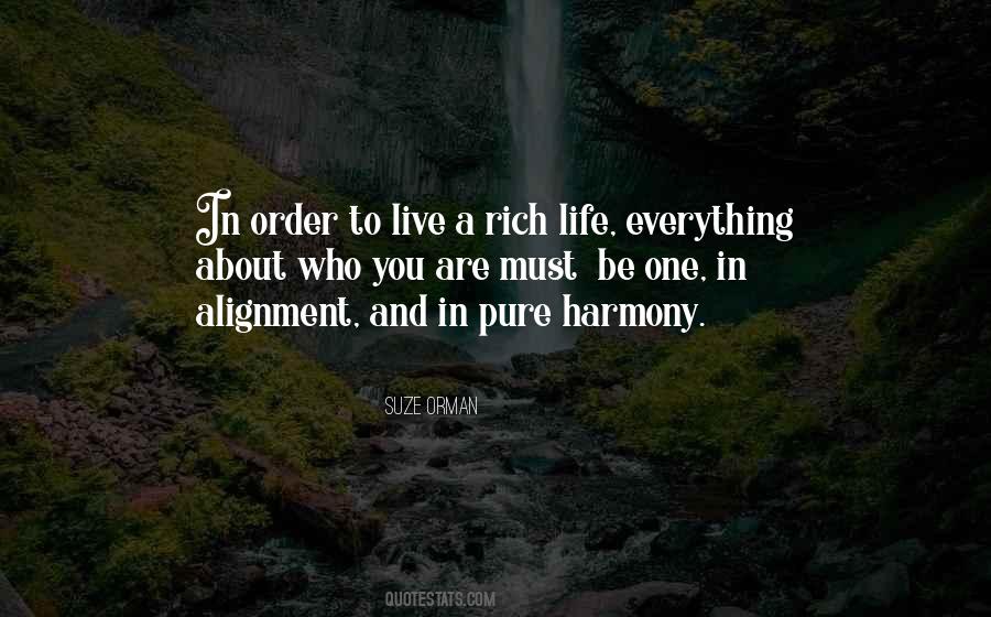 A Rich Life Quotes #466275