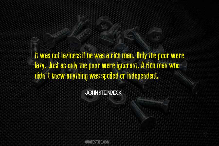 A Rich Man Quotes #1385148
