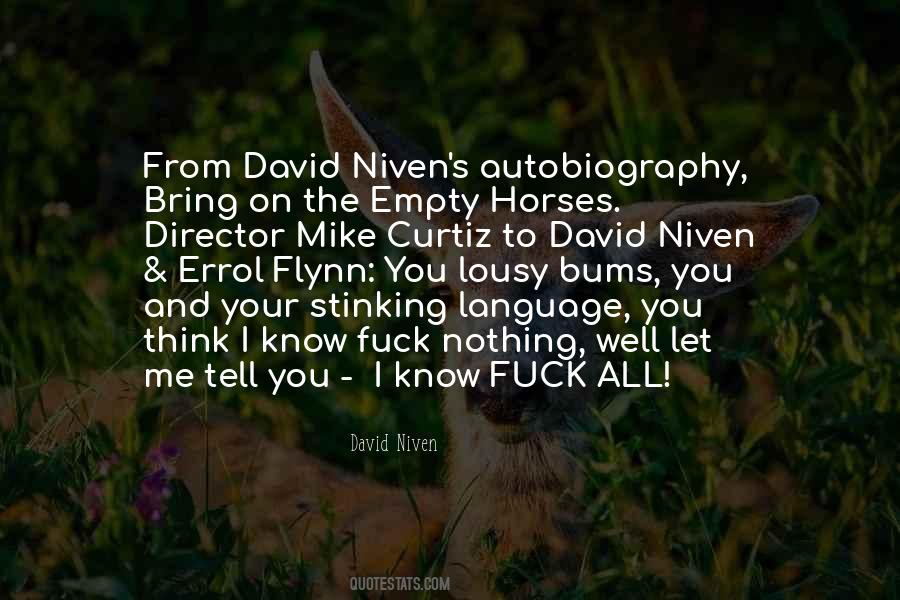 Quotes About Niven #1508126