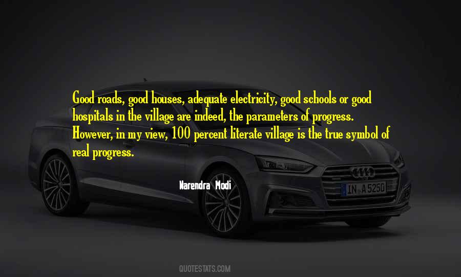 A School For My Village Quotes #1169111