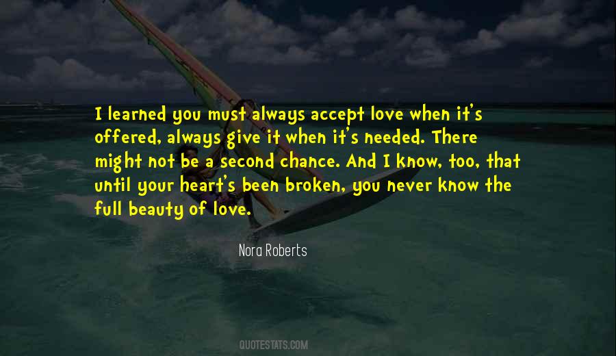 A Second Chance Love Quotes #477477