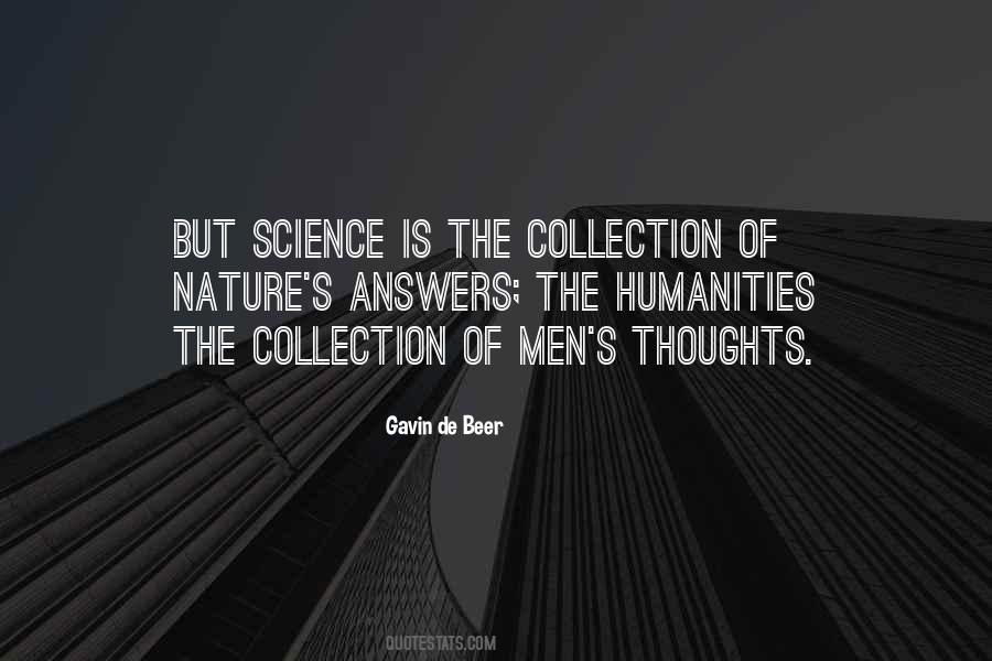 Science And Humanities Quotes #1753420