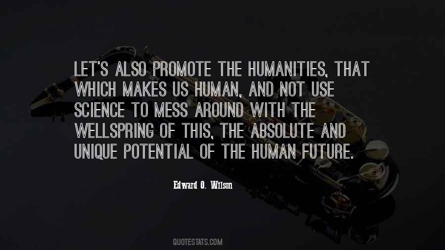 Science And Humanities Quotes #1817908