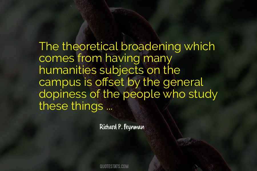Science And Humanities Quotes #788417