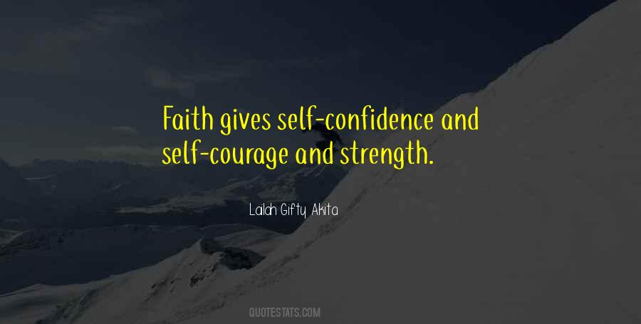 Strength Faith Quotes #385327