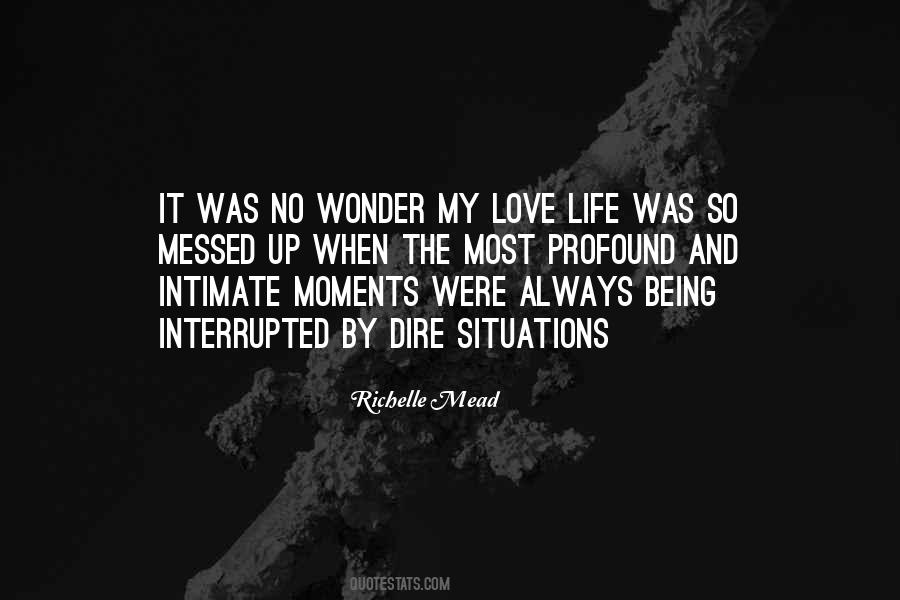Intimate Moments Quotes #55768