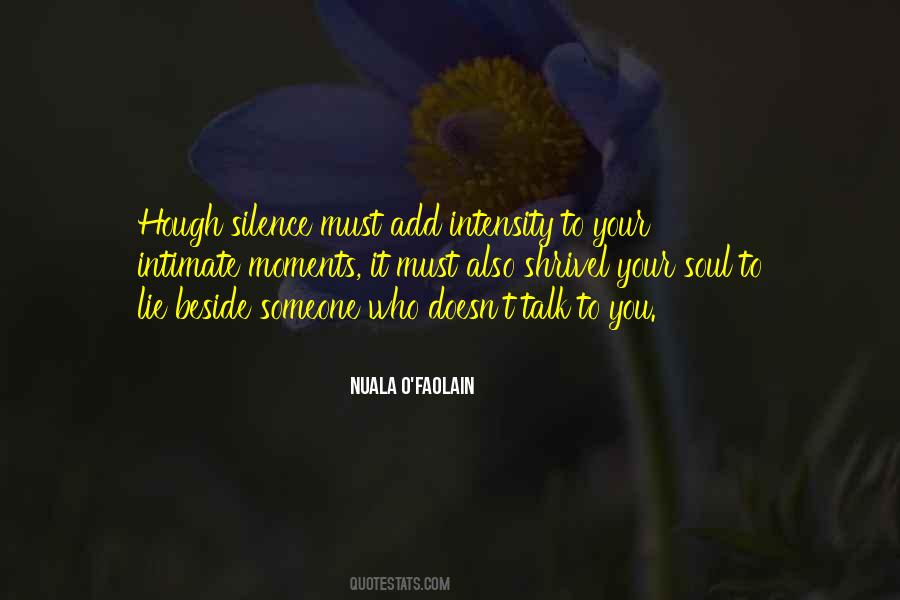 Intimate Moments Quotes #618723