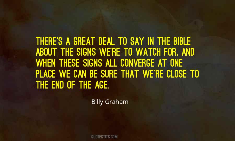Great Signs Quotes #1382016