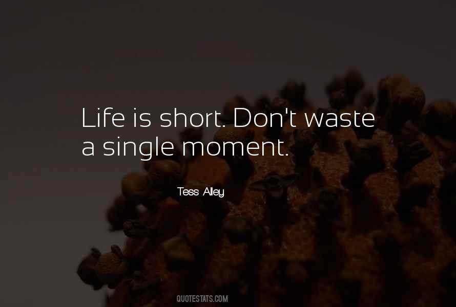 A Single Moment Quotes #1710938