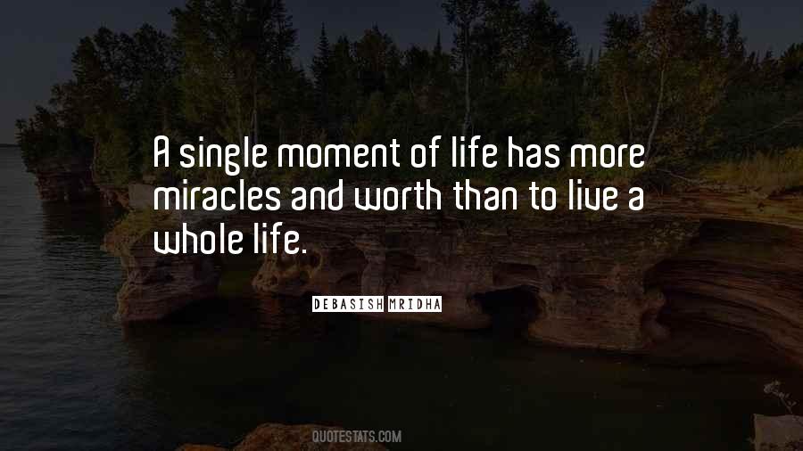 A Single Moment Quotes #630622