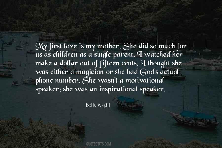 A Single Mother Quotes #880745