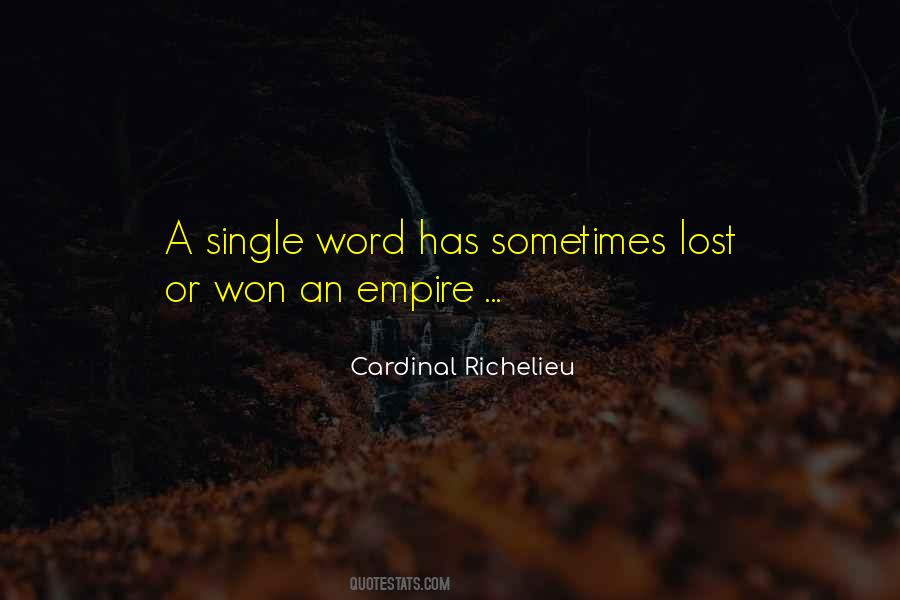 A Single Word Quotes #1046194