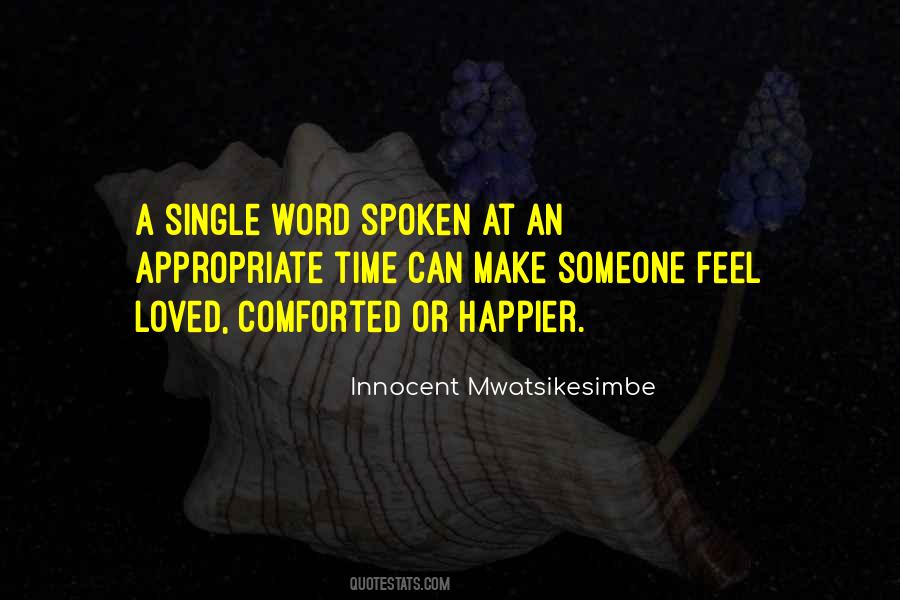 A Single Word Quotes #1708162