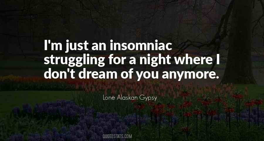 A Sleepless Night Quotes #182685