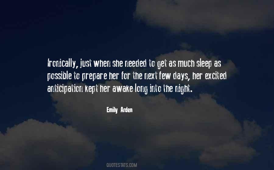 A Sleepless Night Quotes #697161