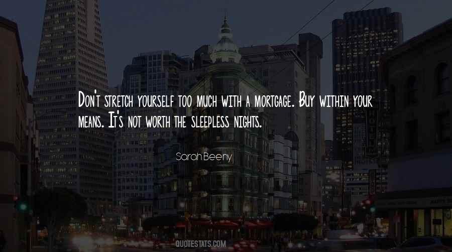 A Sleepless Night Quotes #764117