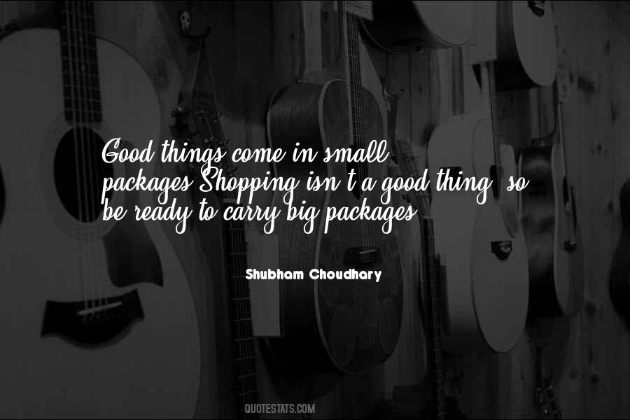 A Small Good Thing Quotes #1801541