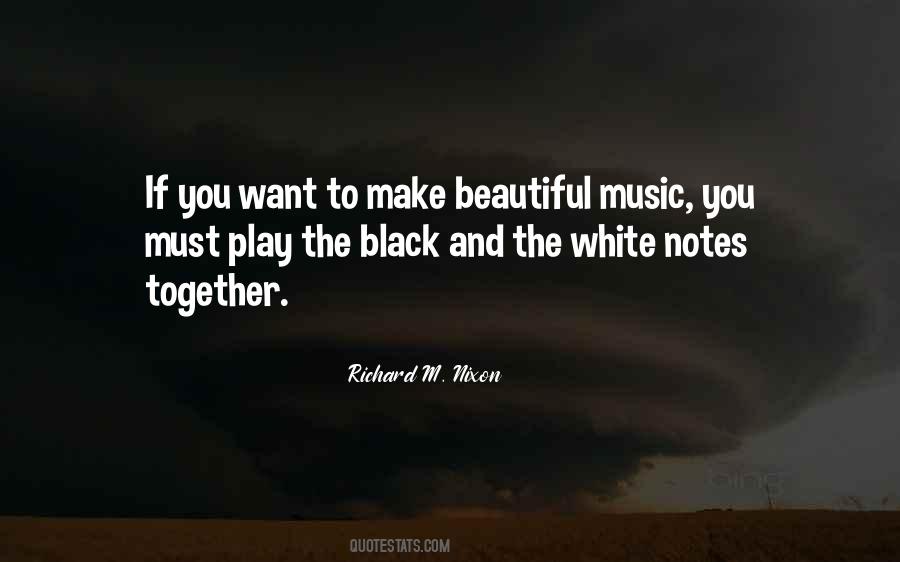 Beautiful Black White Quotes #1873569