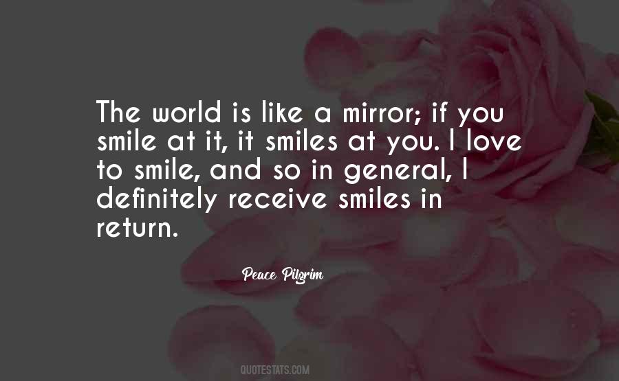 A Smile Love Quotes #33898