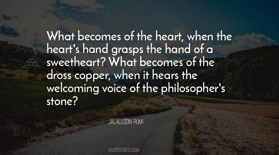 A Stone In My Hand Quotes #293108