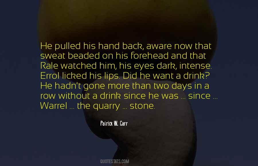 A Stone In My Hand Quotes #698665
