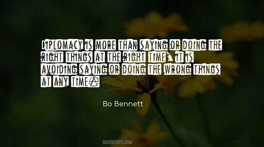 Doing The Wrong Things Quotes #1820075