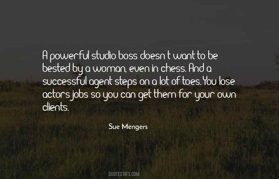 A Woman Boss Quotes #358416