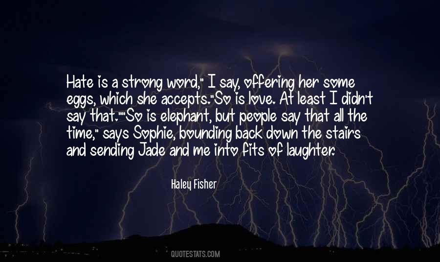 A Strong Love Quotes #119543