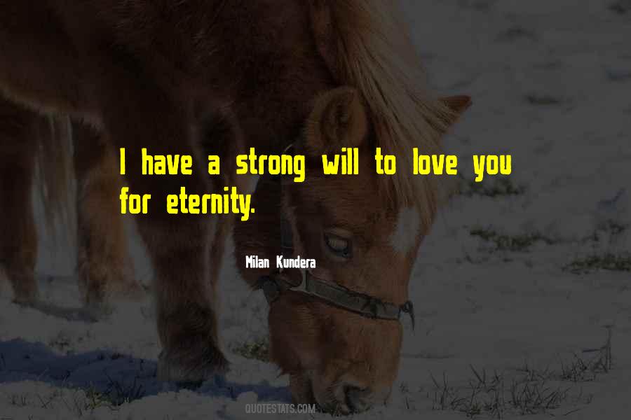 A Strong Love Quotes #215104