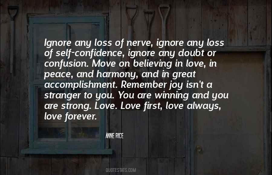 A Strong Love Quotes #382507