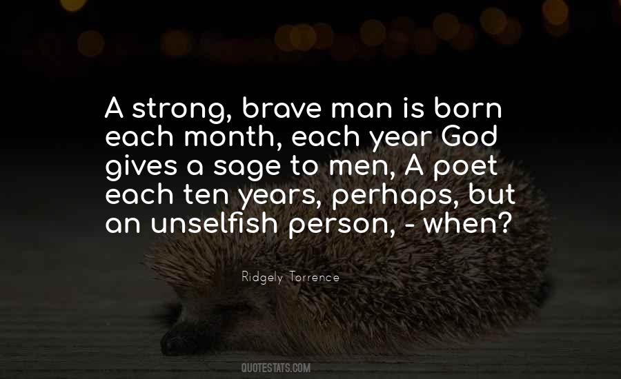 A Strong Man Is Quotes #239752