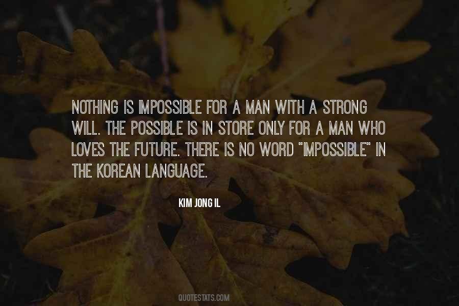 A Strong Man Is Quotes #809288