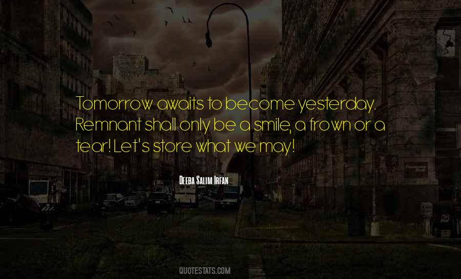 A Tear And A Smile Quotes #549762