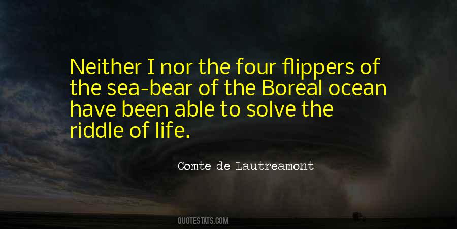 Life Is A Riddle Quotes #913630