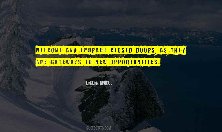 New Doors Quotes #1526312