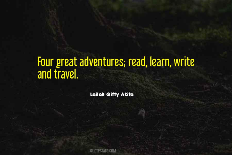 Reading Adventure Quotes #1760486
